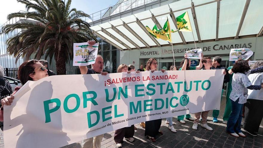 Nueva huelga de médicos en Tenerife