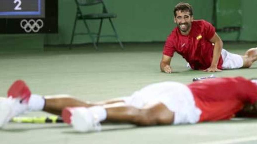 Rafa Nadal i Marc López aconsegueixen la medalla olímpica d&#039;or en dobles