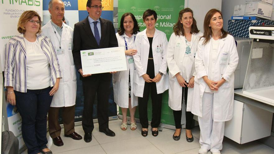 Un premio reconoce a investigadores del Carlos Haya por su trabajo de alergias a los antibióticos
