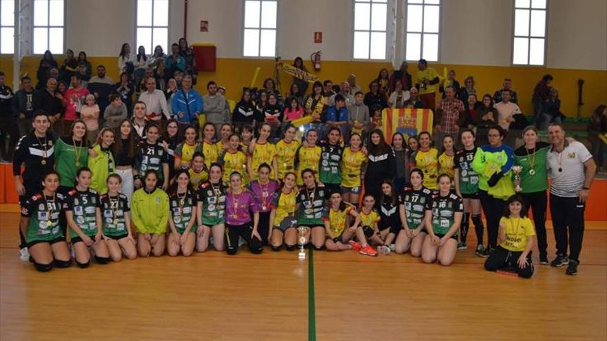 INFANTIL Nules viu la gran festa de l’handbol femení de base