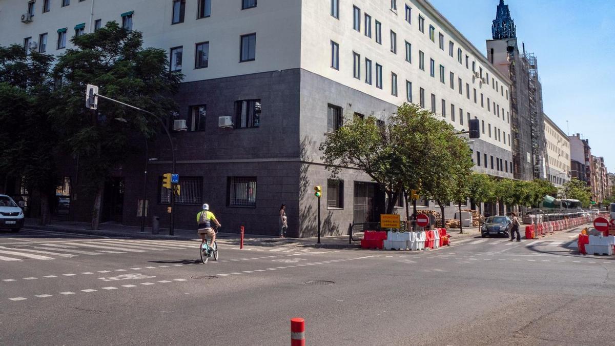 Última obra de Stren Fachadas en la Avenida Valencia de Zaragoza.