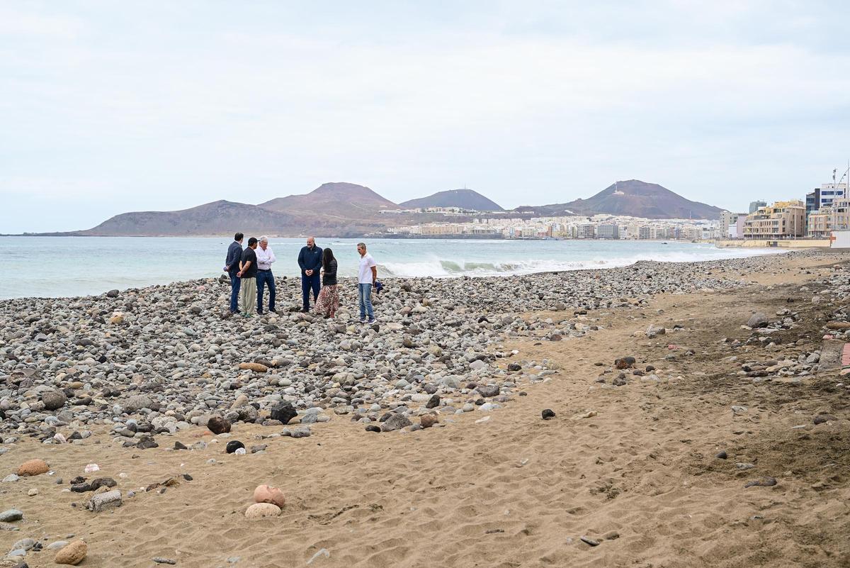 Estado en el que se encuentra la playa de Las Canteras.