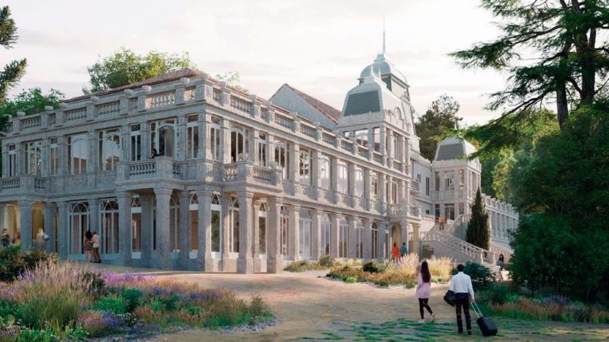 El «nuevo Lourizán»: un hotel, residencia y un pabellón inspirado en los invernaderos
