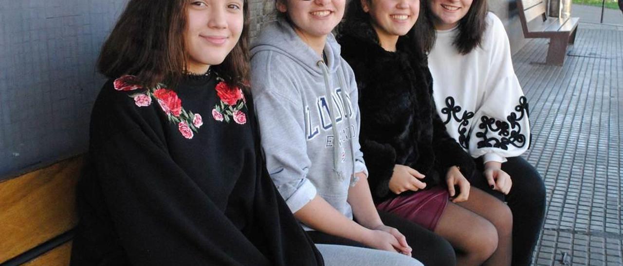 Marina Carreño, Carmen Llerandi, Margot Soleymani y Carmen Quirós.