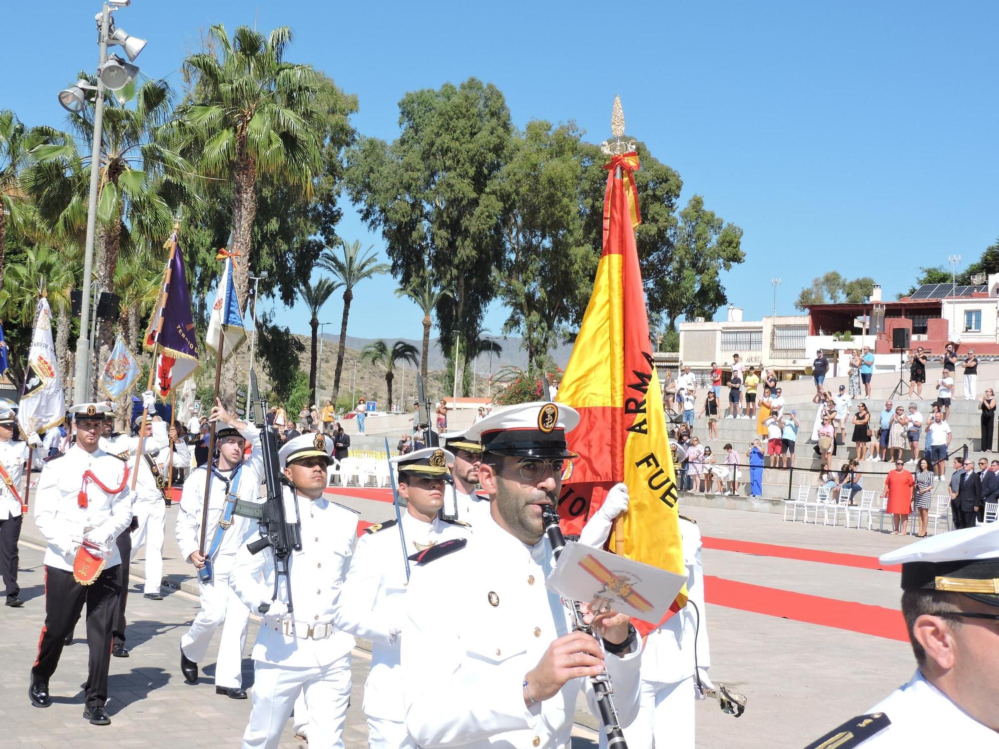 Jura de Bandera para personal civil en Águilas