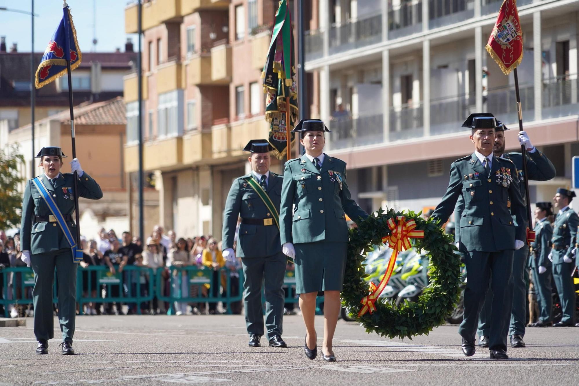 La Guardia Civil de Zamora honra a su patrona la Virgen del Pilar