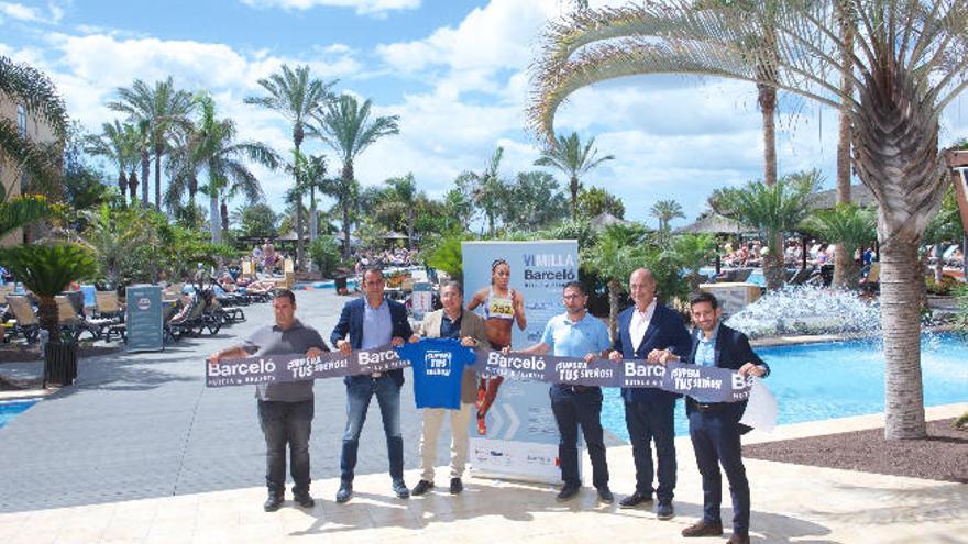 Un momento del acto de presentación de la prueba