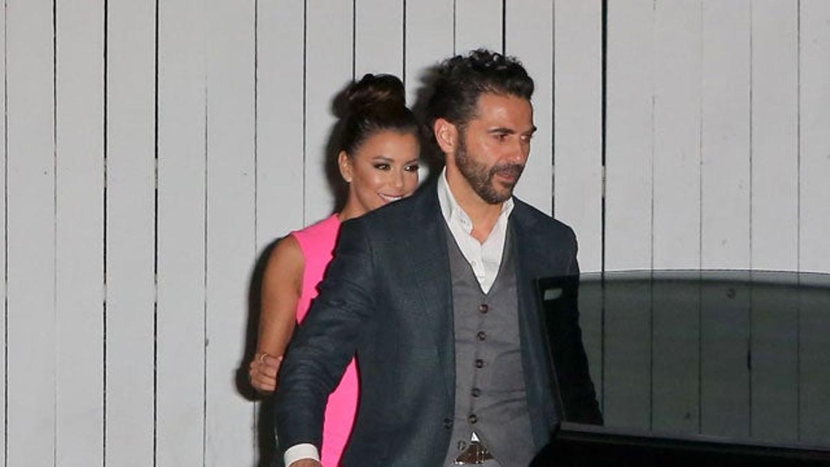 Eva Longoria y su pareja salen de cena con los Beckham
