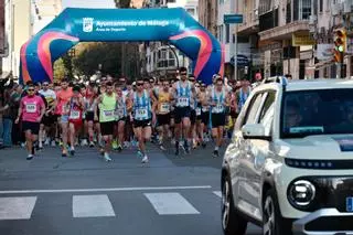 Mini Maratón de la Peña El Bastón, en Málaga