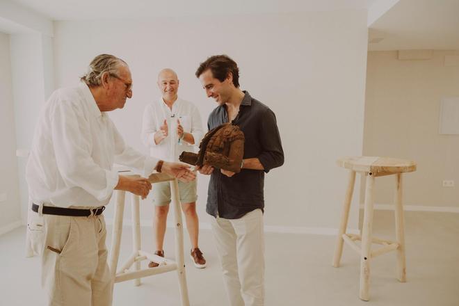 Las imágenes de la visita del torero Juan Ortega a Satine en Burriana