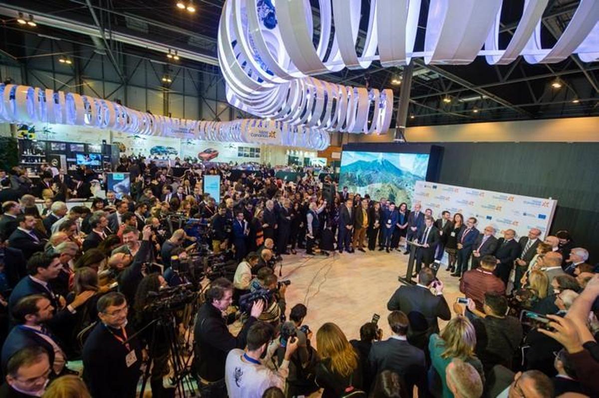 Inauguración de Fitur 2018. Madrid