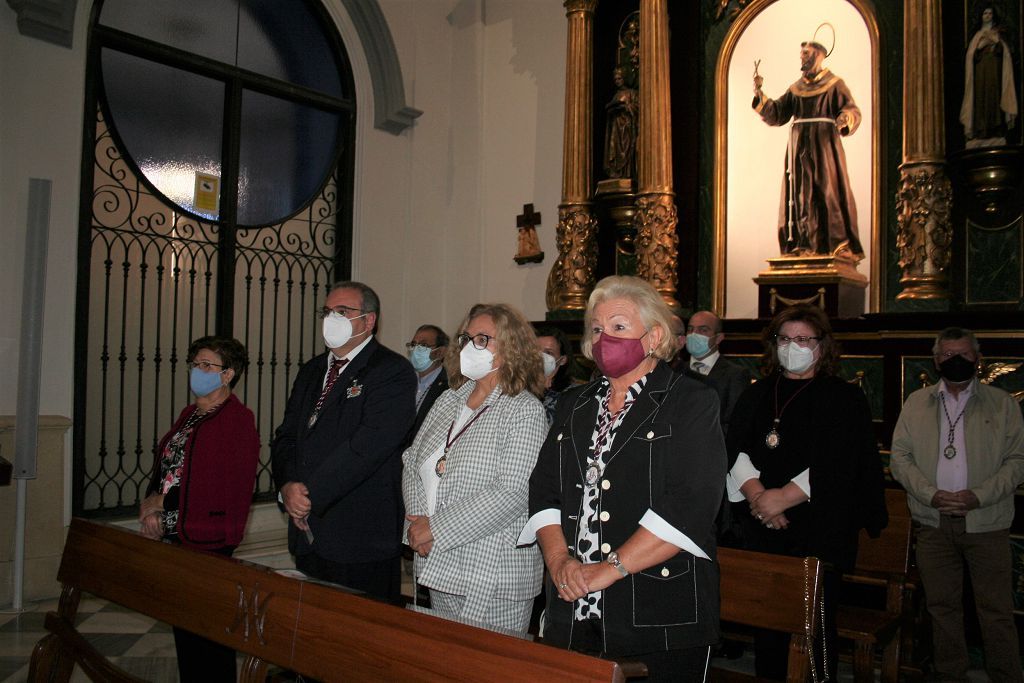 El nuncio del Papa Francisco se interesa por la reconstrucción de Lorca