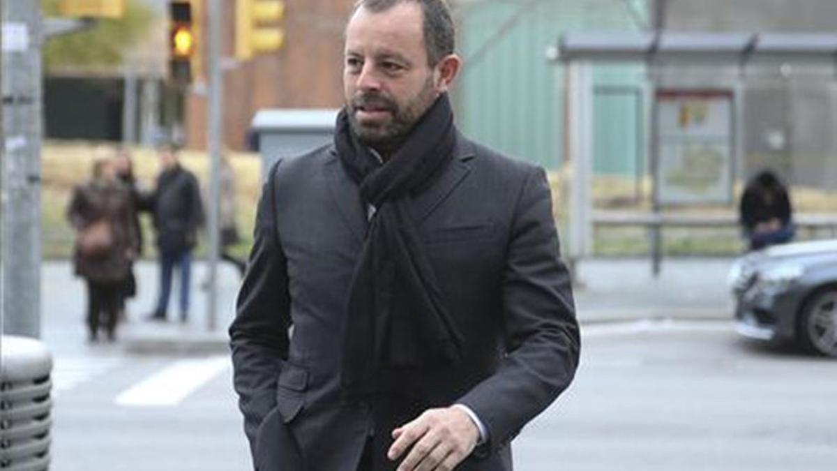 Rosell declaró en la Ciutat de la Justícia