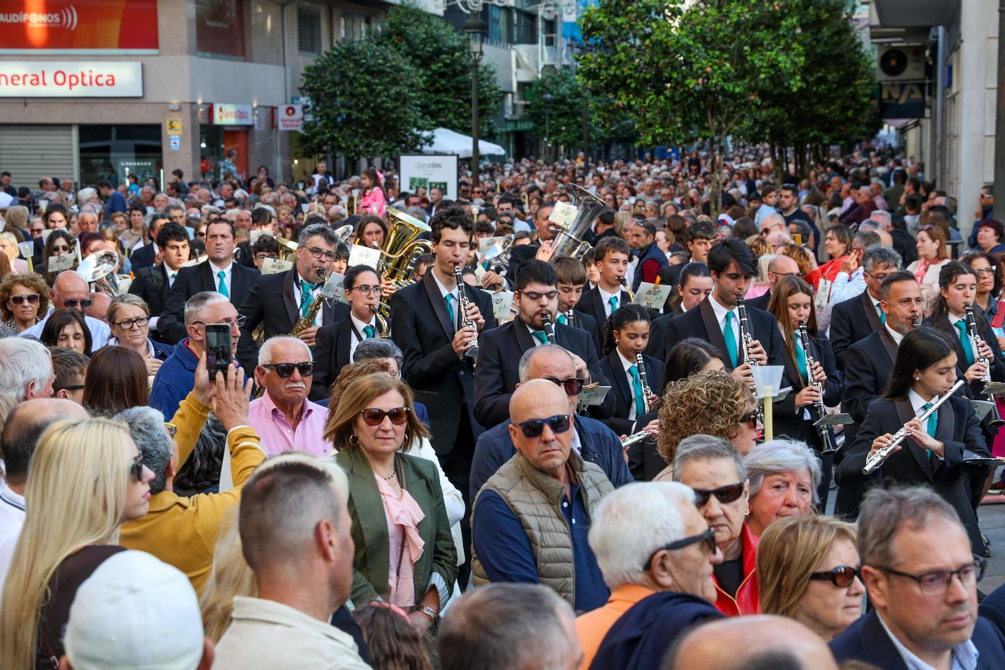 Santa Rita llena Vilagarcía de devoción, fiesta y tradición