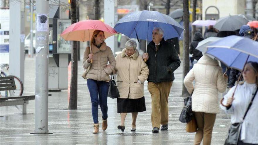 Precipitaciones débiles que se intensificarán por la tarde