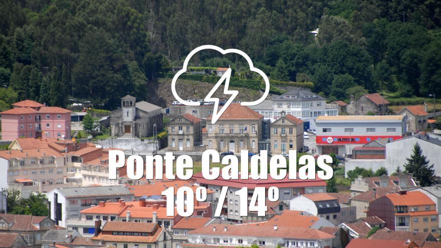 El tiempo en Ponte Caldelas: previsión meteorológica para hoy, jueves 13 de febrero