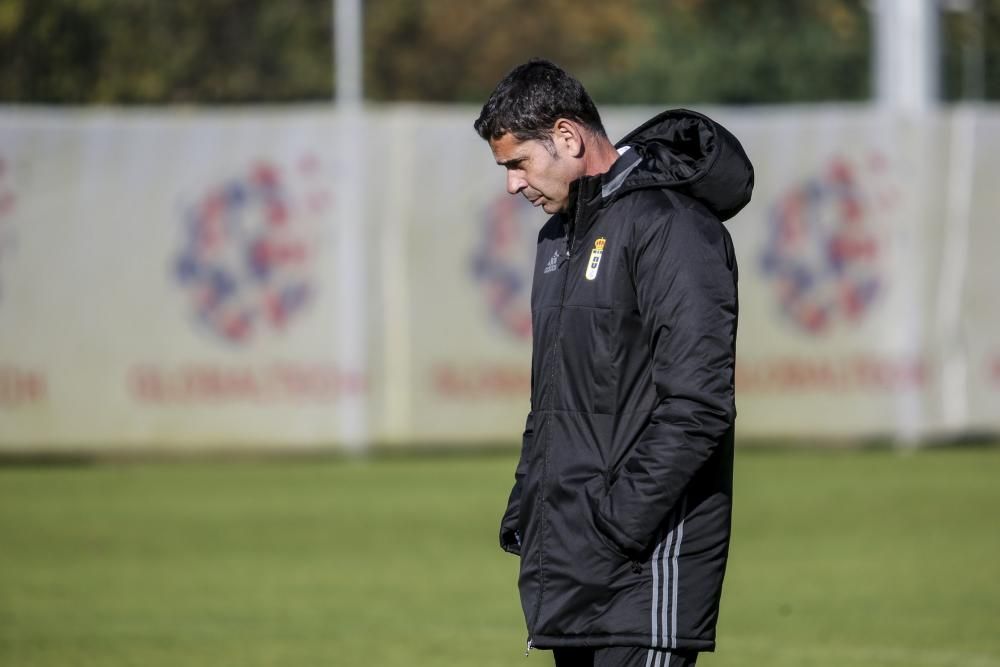 Entrenamiento del Real Oviedo