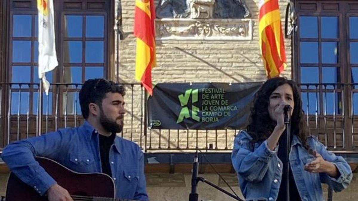 Campo de Borja celebra con éxito el primer festival de arte joven