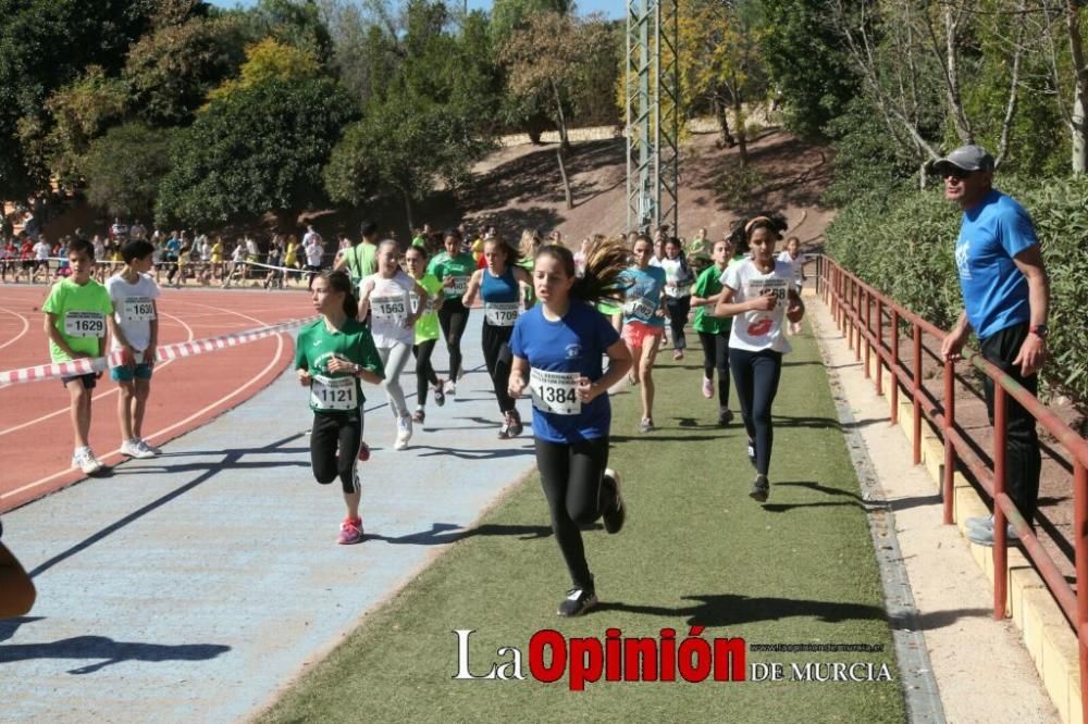 Final Cross Escolar de Lorca. Alevín femenino