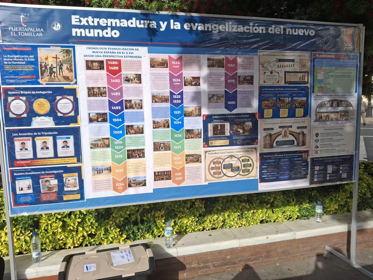 Fotogalería | El proyecto 'Extremadura y la era de los descubrimientos' del colegio Puertapalma-El Tomillar, en imágenes