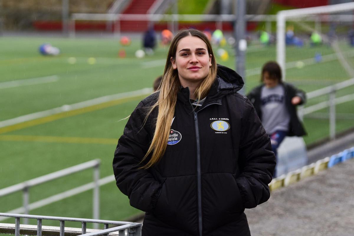 Maica Martí, en la Ciudad Deportiva de la Torre.