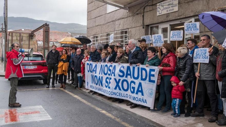 Protesta, este mediodía, por la atención primaria en Moaña.