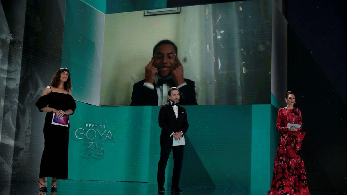 Adam Nourou, primer actor negro en ganar un Goya