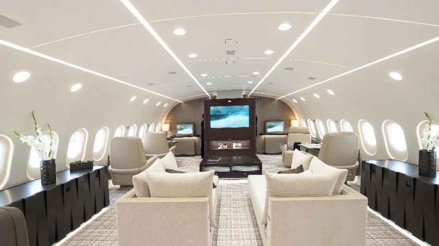 Así es el espectacular avión VIP en el que ha llegado el presidente de Angola, João Lourenço