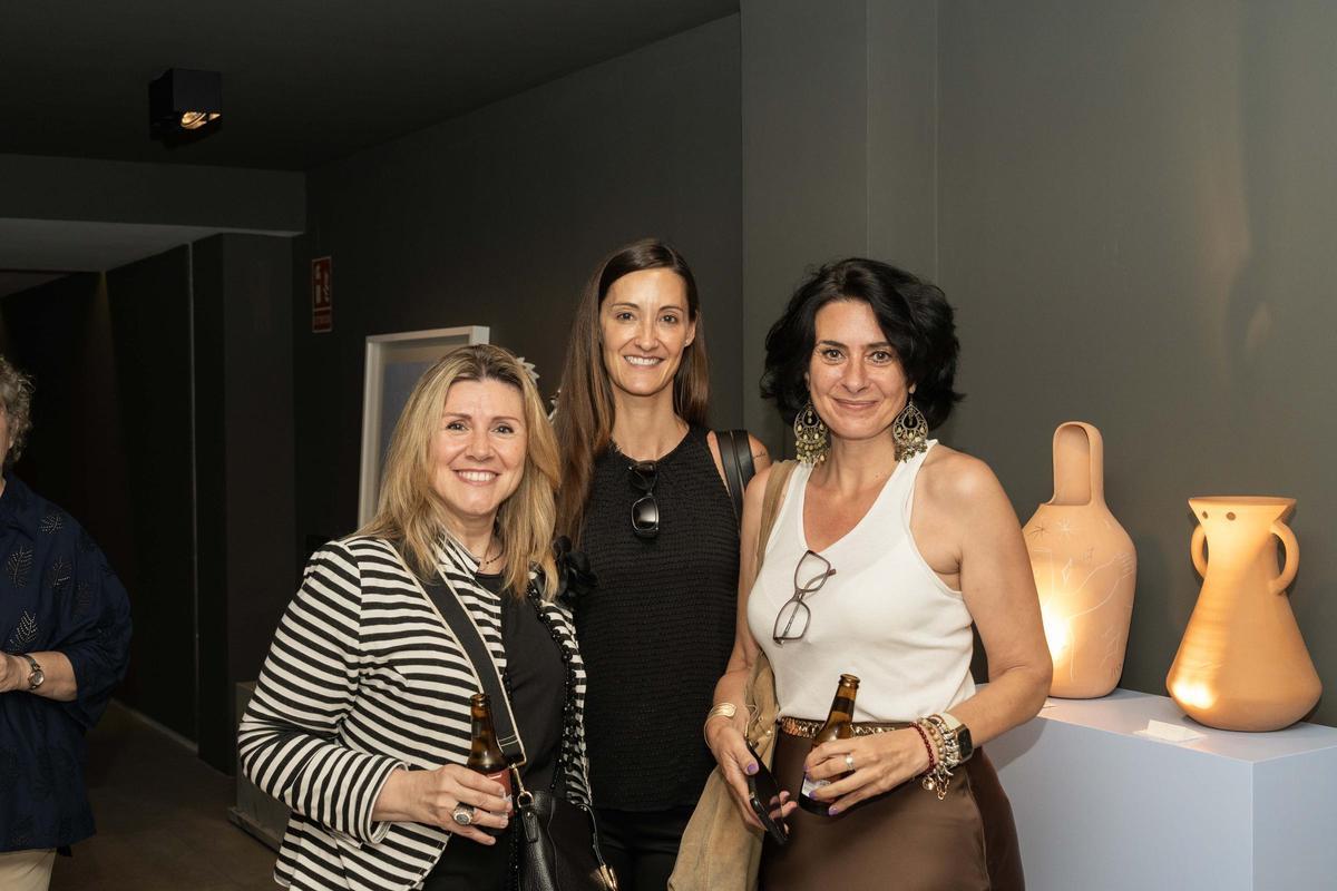 Mónica Salom, Alida Gómez y Silvia Valero