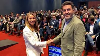 El debate de las europeas, en LA NUEVA ESPAÑA: "La próxima legislatura será clave para relanzar la economía regional", única coincidencia entre Jonás Fernández y Susana Solís