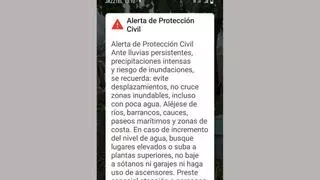 Emergencias envía un segundo Es-Alert en menos de 24 horas por riesgo de inundaciones