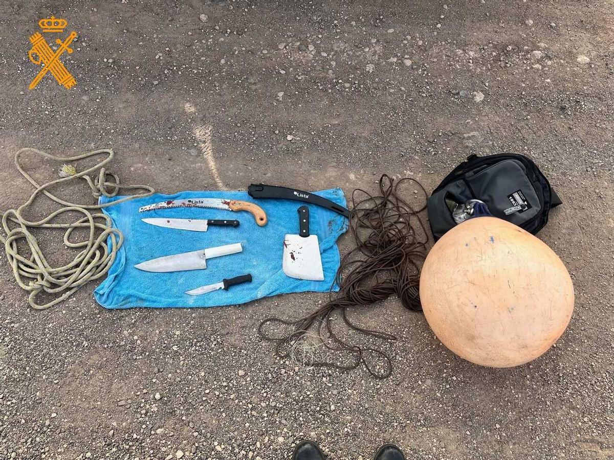 Captura ilegal de un atún rojo de 126 kilos en Fuerteventura