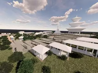 Los promotores del templo budista de Cáceres: «Llevamos 3 años detrás de este proyecto»