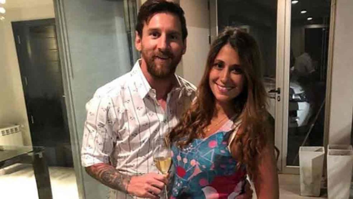 Messi celebró la llegada del 2018