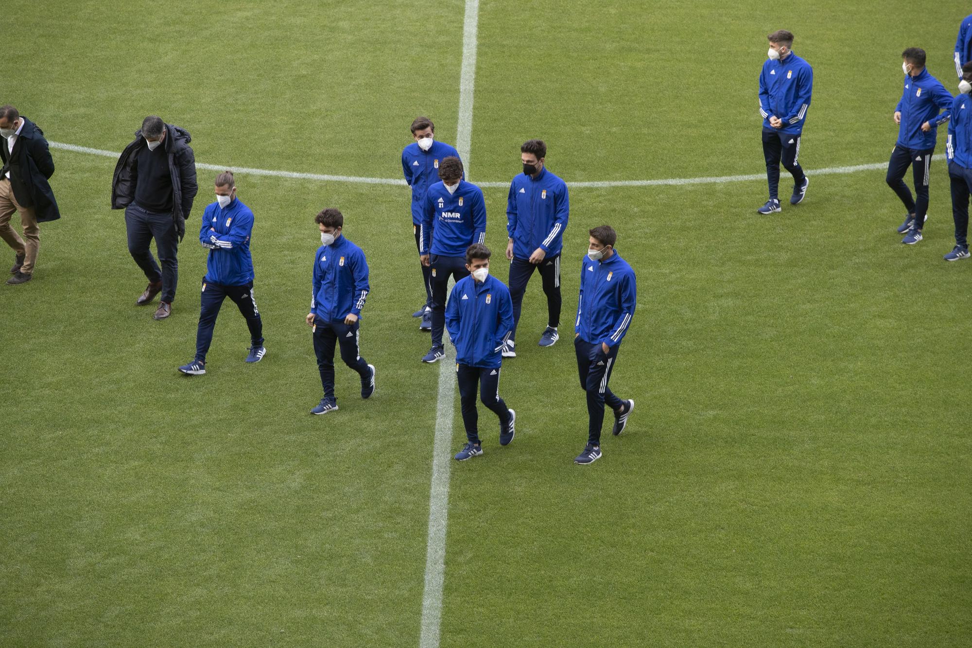 Las imágenes el homenaje a Arnau en el Tartiere