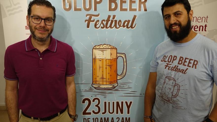 Úbeda y Hoyos en la presentación del festival de cerveza artesana