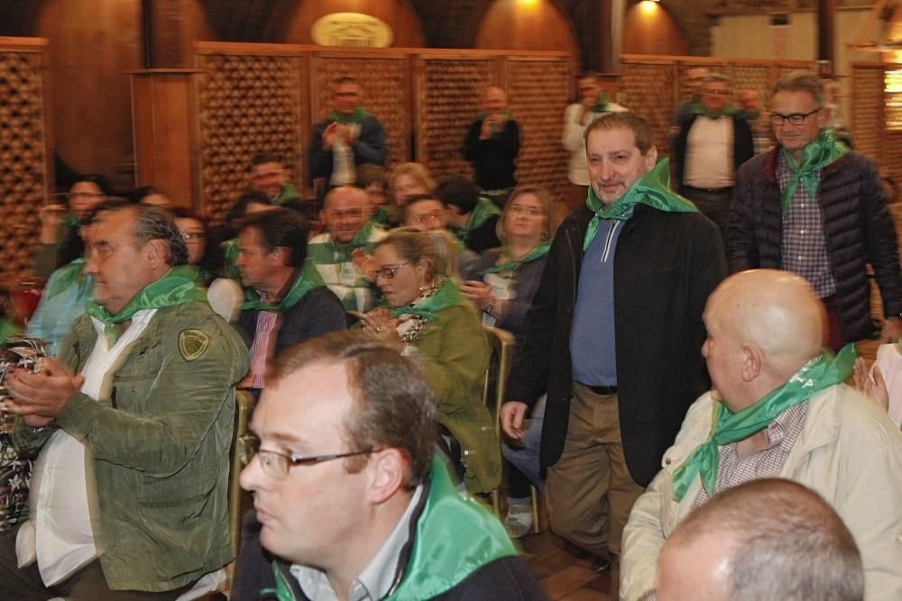 Gala de entrega de premios de "Gijón de sidra" en el Llagar de Castiello