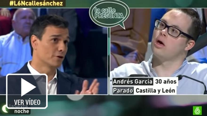 Pedro Sánchez en &#039;La Sexta Noche&#039;.