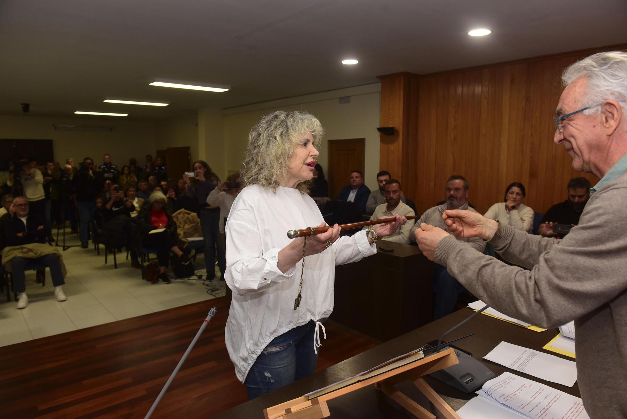 Pleno de elección de Diana Piñeiro como nueva alcaldesa de Cambre
