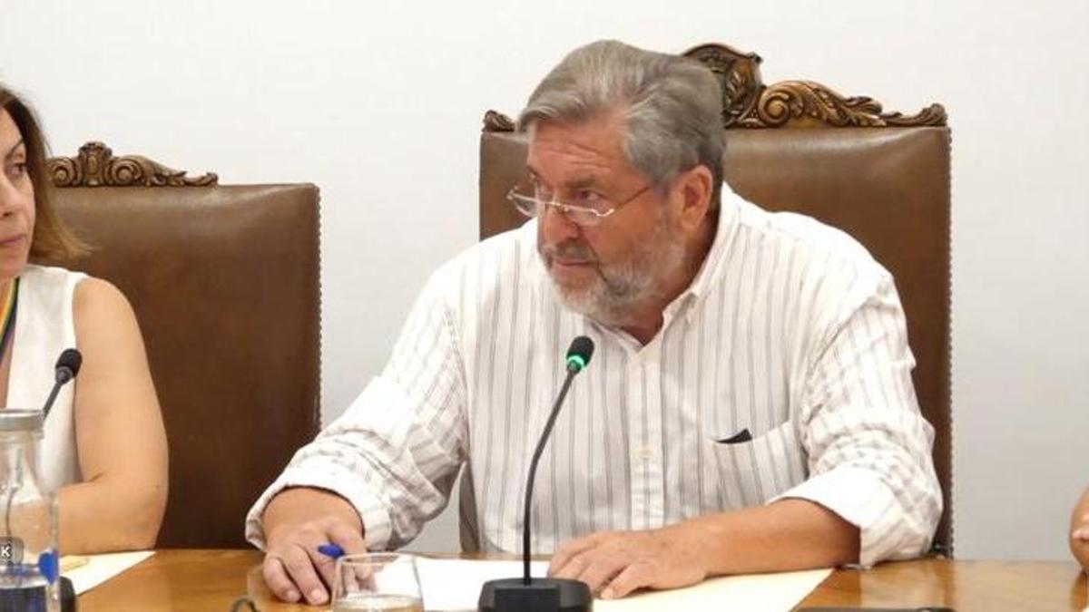 Rafa Carrió ha presidido su primer pleno ordinario como alcalde de Dénia