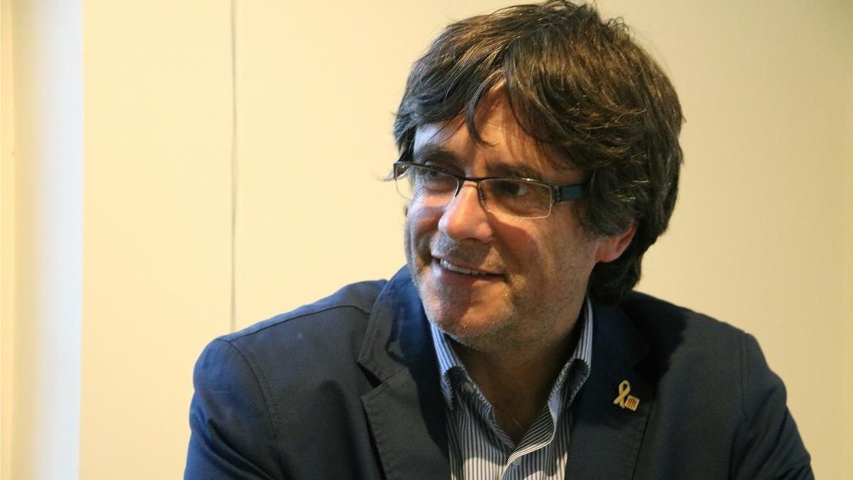 Carles Puigdemont el pasado día 21 de septiembre