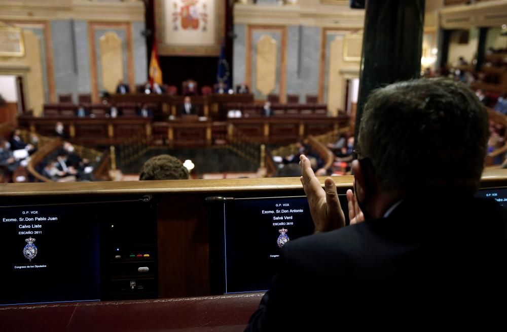 Vox lleva al Congreso su moción sin un solo ...