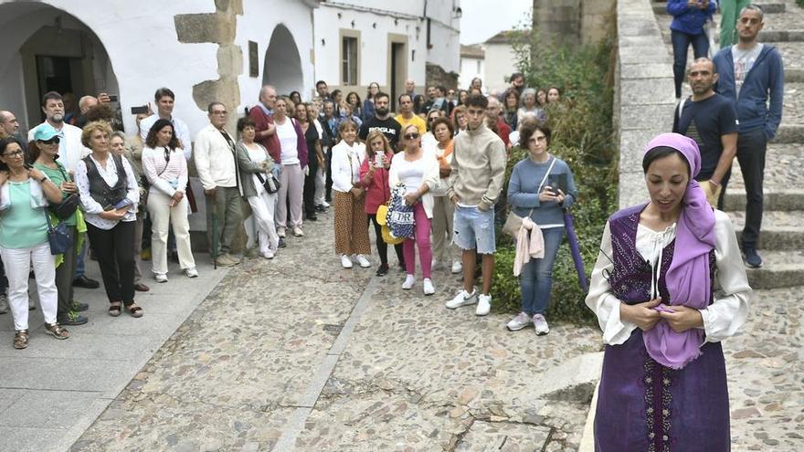 Vídeo | Así fue la ruta por el mundo judío en Cáceres