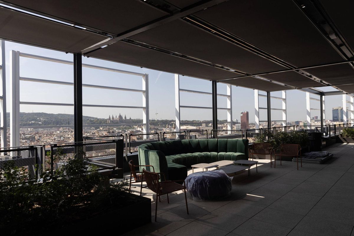 Edificio Estel de Barcelona. 19 de junio 2025. Barcelona
