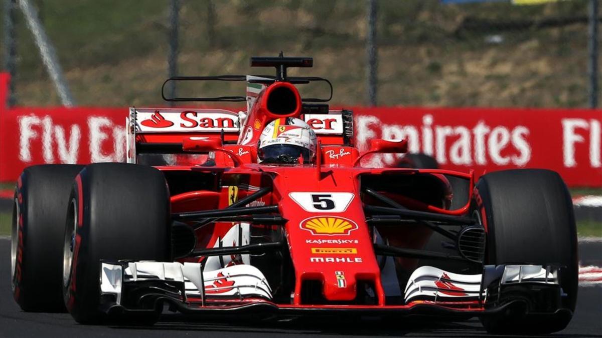 Sebastian Vettel, el más rápido en la sesión de hoy de los tests en Hungaroring