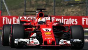 Sebastian Vettel, el más rápido en la sesión de hoy de los tests en Hungaroring