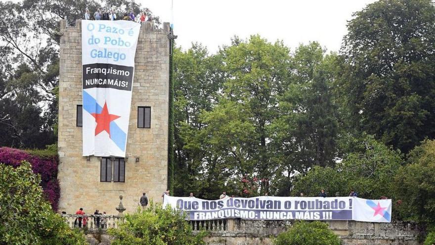 Los Franco recurren el archivo de la causa contra los participantes en la toma simbólica del pazo de Meirás