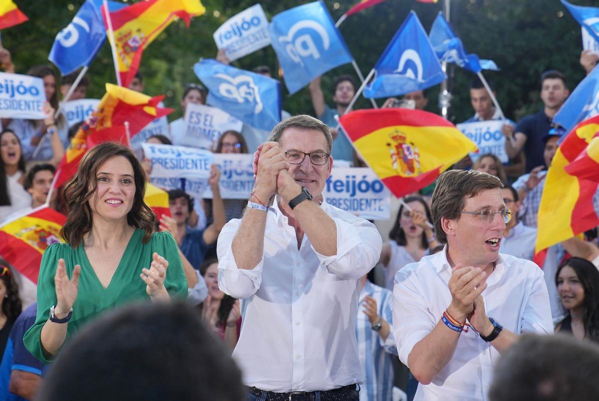 El líder del PP, Alberto Núñez Feijóo.