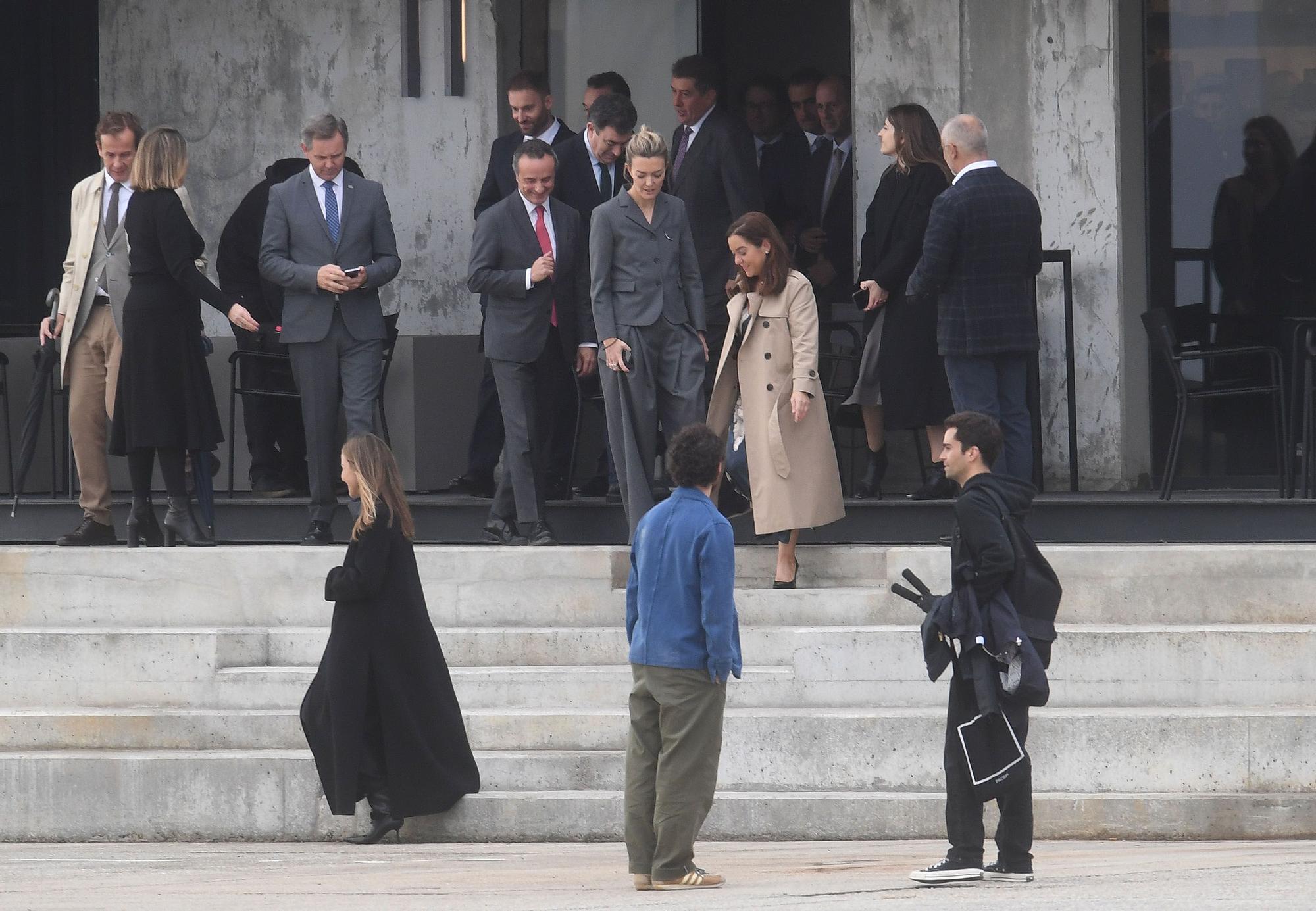 Las imágenes de la presentación de última exposición presentada por Marta Ortega en A Coruña