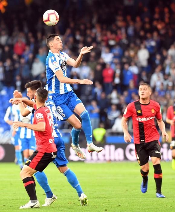 El Dépor le gana al Mallorca 1-0 en el descuento